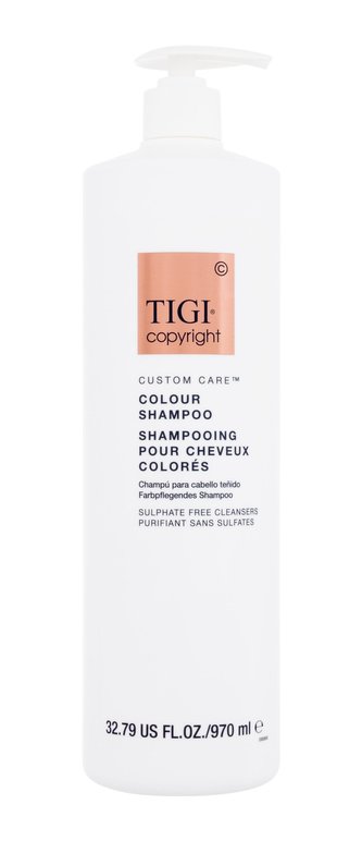 Tigi Copyright Custom Care Šampon Colour Shampoo 970 ml pro ženy