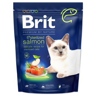 Brit Premium by Nature Cat Sterilized Salmon 300 g