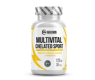 Maxxwin - Multivital chelated sport 120 kapslí