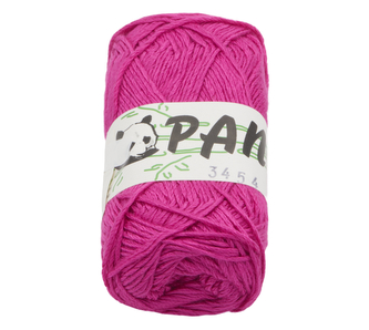 Příze PANDA bambus s elastanem - fialovočervená - 50g / 110 m