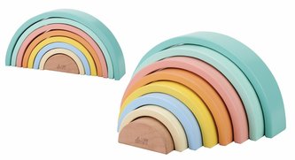 Dřevěná vkládačk duha E01.055.1.1