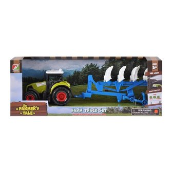 Traktor s příslušenstvím MEGA CREATIVE 458312 Traktor s příslušenstvím MEGA CREATIVE 458312