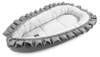Floo for baby hnízdečko Waffle_Graphite/gray