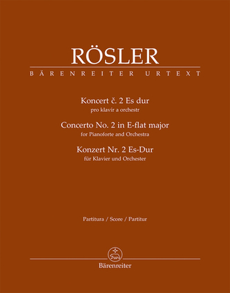 Koncert č. 2 Es dur pro klavír a orchestr - partitura