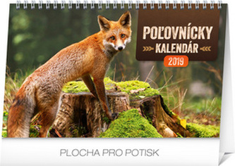 Poľovnícky kalendár - stolový kalendár 2019