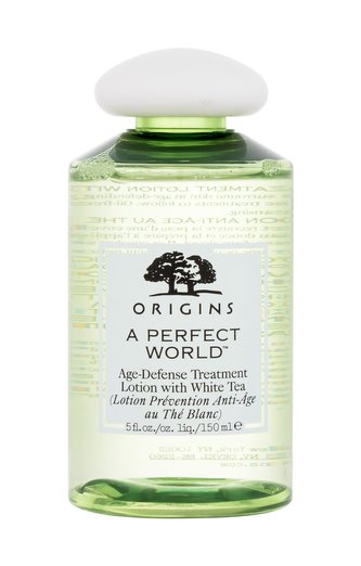 Origins A Perfect World Pleťová voda a sprej Age-Defense Treatment Lotion with White Tea 150 ml pro ženy
