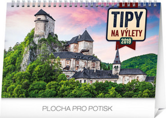 Tipy na výlety - stolový kalendár 2019