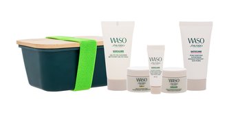 Shiseido Waso pleťový krém Waso Shikulime 15 ml + čisticí pleťový gel Waso Shikulime 30 ml + noční pleťová maska Waso Yuzu-C 15 ml + exfoliační maska Waso Satocane 30 ml + hydratační krém Waso Shikulime 5 ml + plechová krabička