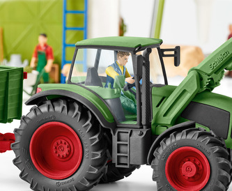 Traktor s vlekem Traktor s vlekem