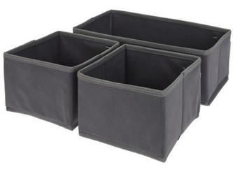 box úložný organizér sada 3díl.textil