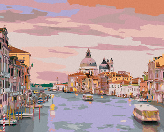 Malování podle čísel - CANAL GRANDE BENÁTKY ITÁLIE - 80x100 cm, vypnuté plátno na rám Malování podle čísel - CANAL GRANDE BENÁTKY ITÁLIE - 80x100 cm, vypnuté plátno na rám