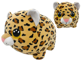 Leopard plyšový 33cm spandex 0m+ v sáčku
