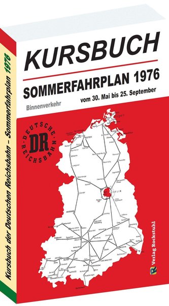 Kursbuch der Deutschen Reichsbahn - Sommerfahrplan 1976