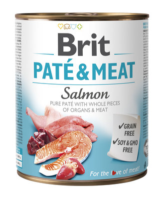 konz.Brit Pate & Meat Salmon 800 g