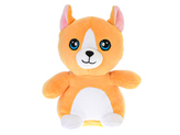 Pes Corgi plyšový 24cm spandex 0m+ v sáčku