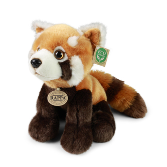 Plyšová panda červená stojící 30 cm ECO-FRIENDLY
