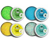 Ultra Plastelína s vůní a glitry - Svítící ve tmě 50g