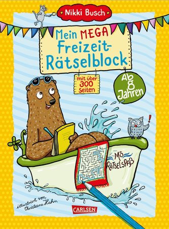 Mein mega Freizeit-Rätselblock Mein mega Freizeit-Rätselblock