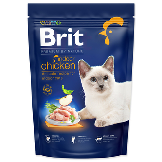 Brit Premium by Nature Cat Indoor Chicken  800 g