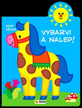 Konik 2-3 roky: Vybarvi a nalep Konik 2-3 roky: Vybarvi a nalep
