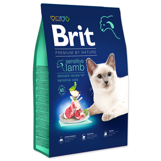 Brit Premium by Nature Cat Sensitive Lamb 8 kg