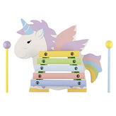 Xylofon Nici, Jednorožec, barevný, dvě paličky