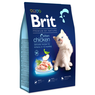 Brit Premium by Nature Cat Kitten Chicken 8 kg