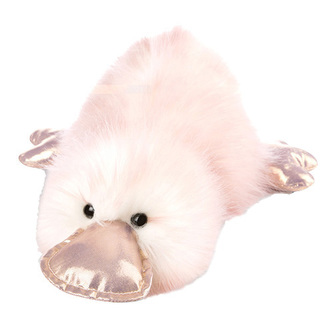 Plyšový kachna Nici, Emmalina, 35cm, světle růžová