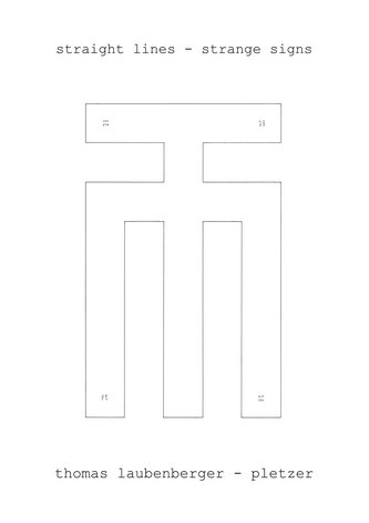 straight lines - strange signs