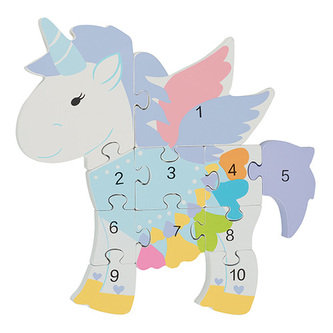Puzzle Nici, Jednorožec, 11 puzzlí