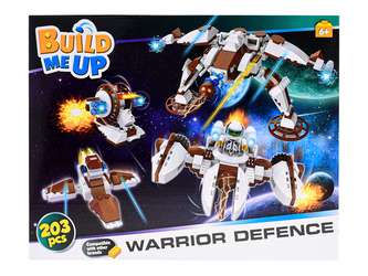 BuildMeUp stavebnice - Star warrior 3v1 203ks v krabičce