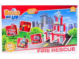 BuildMeUP stavebnice - Fire rescue 314ks v krabičce