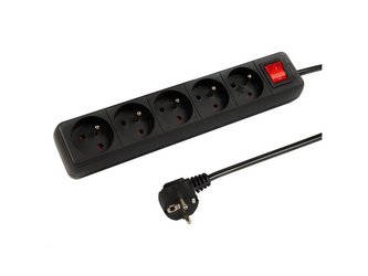 Prodlužovací kabel BLOW PR-570WSP 5 zásuvek 3x1,5mm 5m s vypínačem