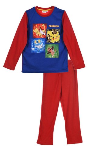 FLÍSOVÉ PYŽAMO POKEMON - velikost 4