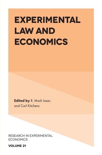 Experimental Law and Economics Experimental Law and Economics
