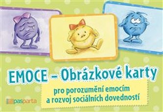 Emoce - Obrázkové karty pro porozumění emocím a rozvoj sociálních dovedností