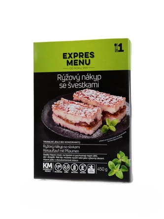 Expres menu - Rýžový nákyp se švestkami 450g