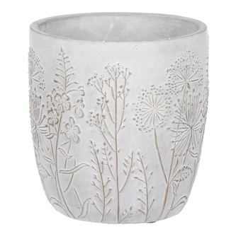 Obal na květináč LUČNÍ KVÍTÍ 18x16 cm