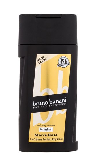 Bruno Banani Man´s Best Sprchový gel With Spicy Cinnamon 250 ml pro muže