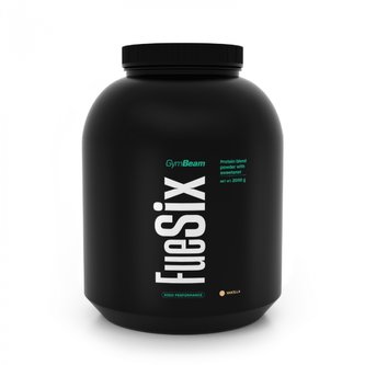 Protein FueSix - GymBeam - cookies & krém - 2000 g Protein FueSix - GymBeam - cookies & krém - 2000 g