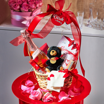 Dárek Prosecco s méďou