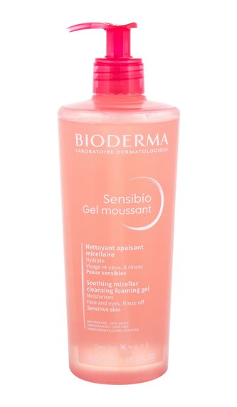 BIODERMA Sensibio Čisticí gel Soothing Micellar 500 ml pro ženy