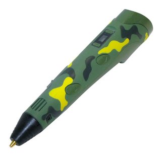 XtendLan XL-3DPEN-K1MIL 3D pero pro PLA/ABS/PETG filament 1,75mm, displej s nastavením teploty, barva kamufláž