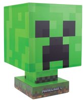 Plastová dekorativní 3D lampa Minecraft: Creeper Icon