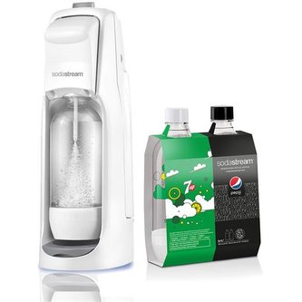 Sada Sodastream JET W+ Lahev JET 2x 1l Pepsi 7UP