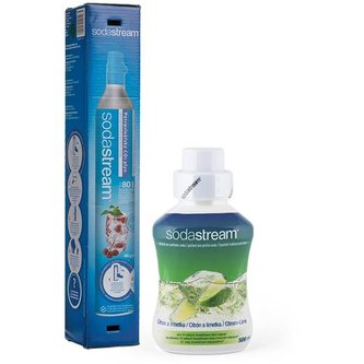 Sada Sodastream Bombička CO2 + příchuť limetka