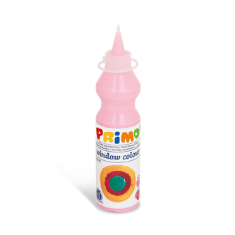 Barva na sklo PRIMO, 75ml, růžová, lahvička s tenkým hrotem