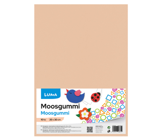 MOOSGUMMI A4 tělová LUMA, 10ks