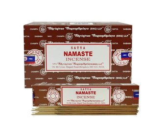 Indické vonné tyčinky Schrinivas Satya Namaste15 g