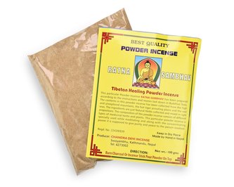 Tibetský vonný prášek Chandra Devi Ratna Sambhav 100 g